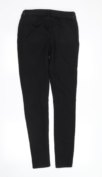 denim co Womens Black  Denim Straight Jeans Size 12