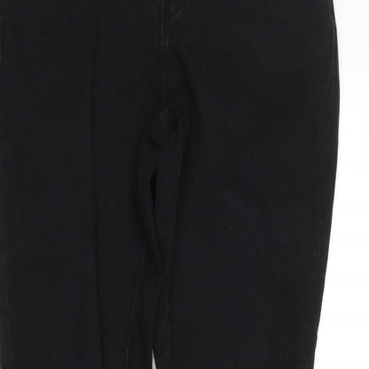 denim co Womens Black  Denim Straight Jeans Size 12