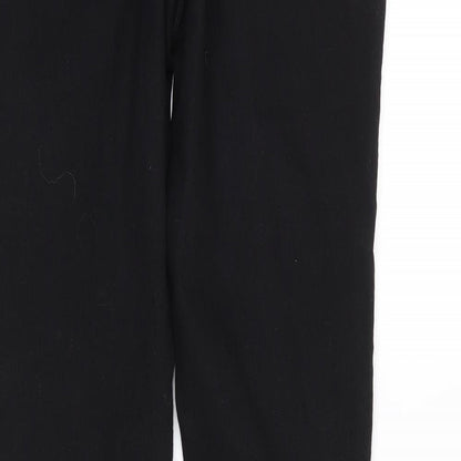 denim co Womens Black  Denim Straight Jeans Size 12