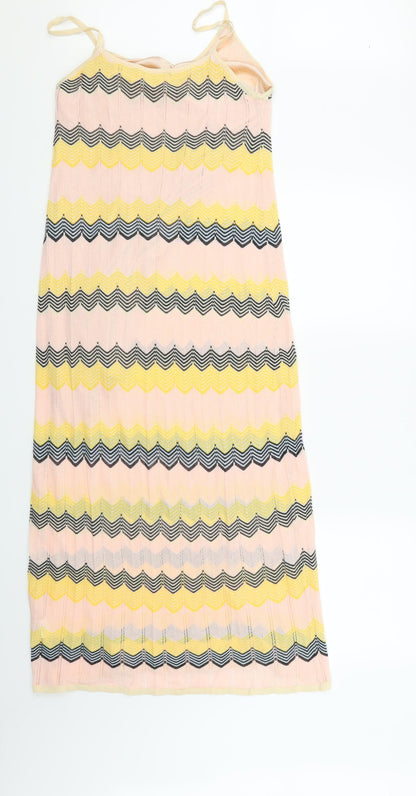 Laetitia Mem Womens Multicoloured Geometric  A-Line