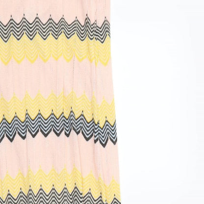 Laetitia Mem Womens Multicoloured Geometric  A-Line
