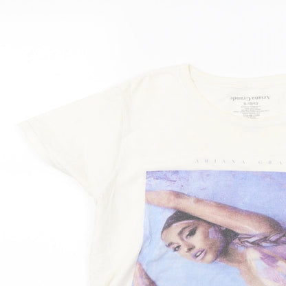 Primark Womens White   Basic T-Shirt Size S