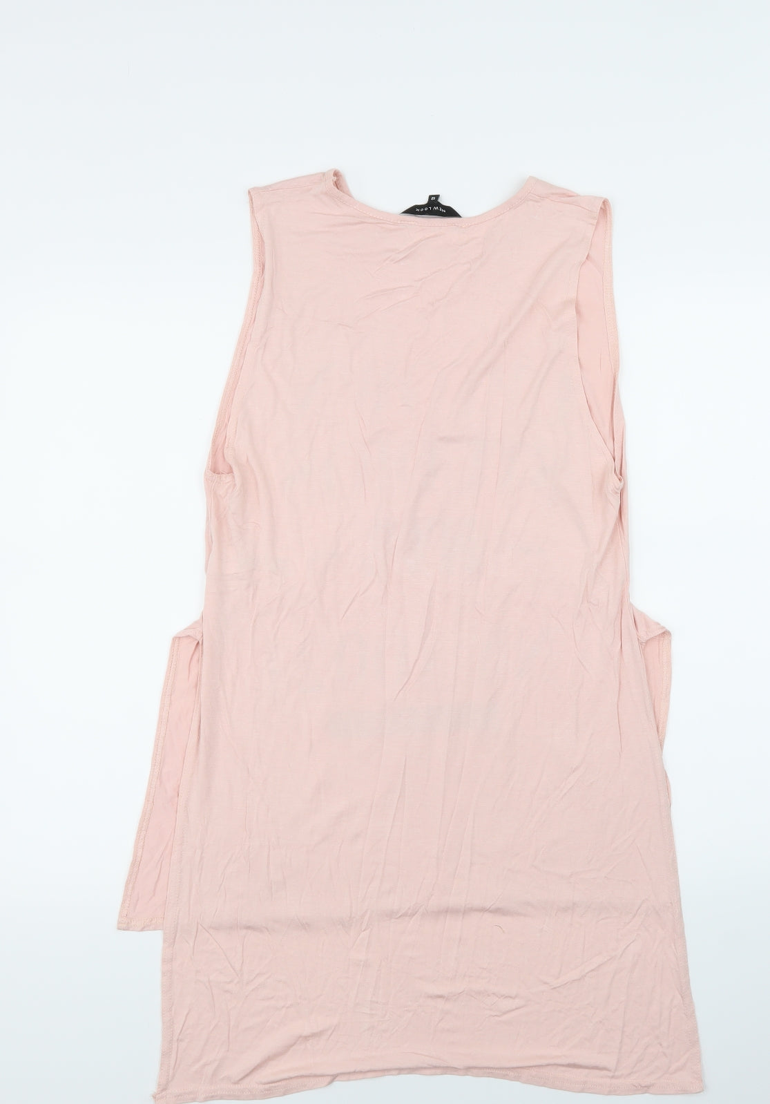 Womens UK Size 12 New Look Pink Kimono T-Shirt