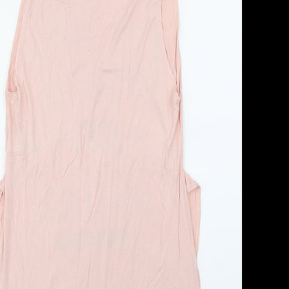 Womens UK Size 12 New Look Pink Kimono T-Shirt