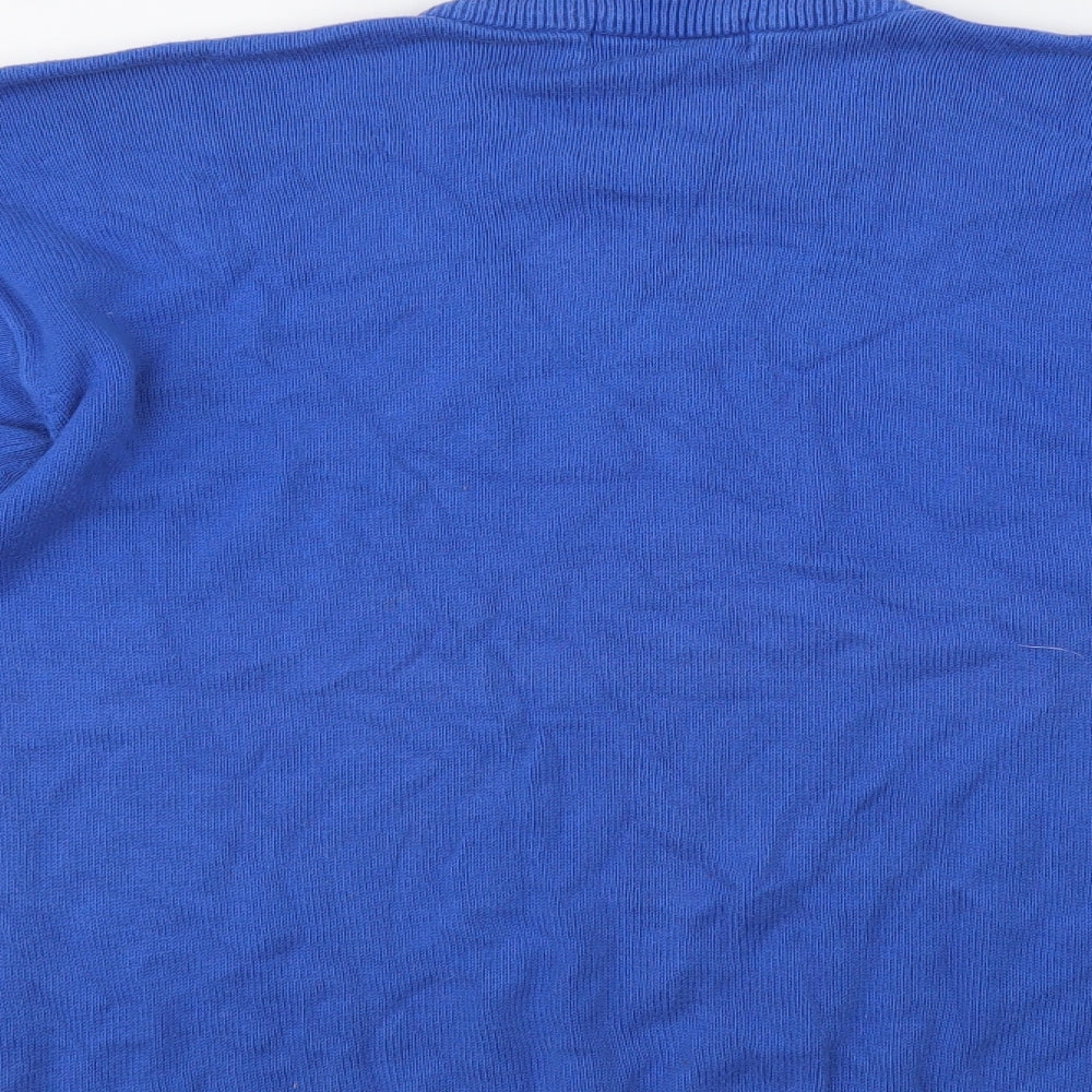Berkertex Mens Blue   Pullover Jumper Size M