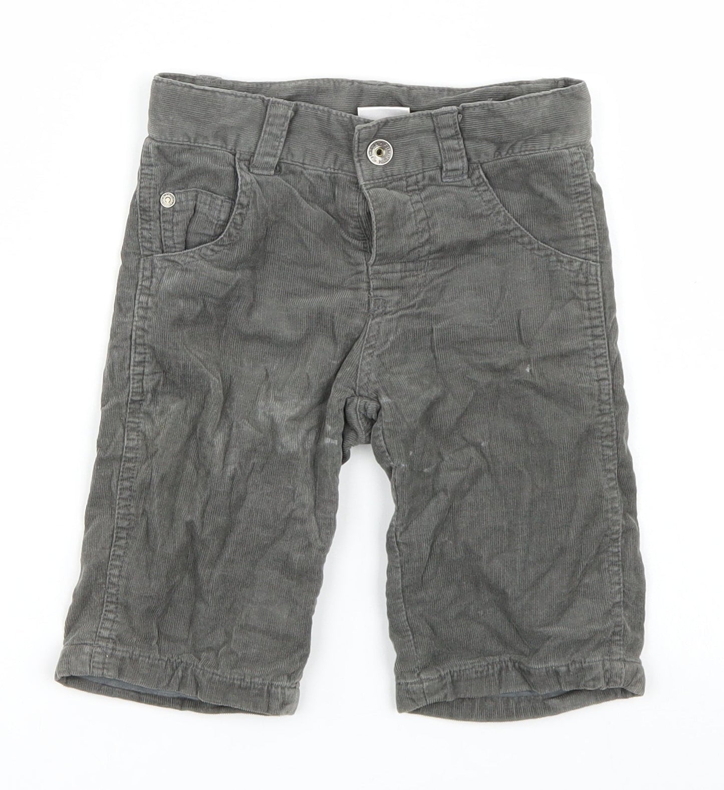 Pumpkin Patch Boys Grey  Corduroy  Trousers Size 3-6 Months