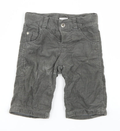 Pumpkin Patch Boys Grey  Corduroy  Trousers Size 3-6 Months