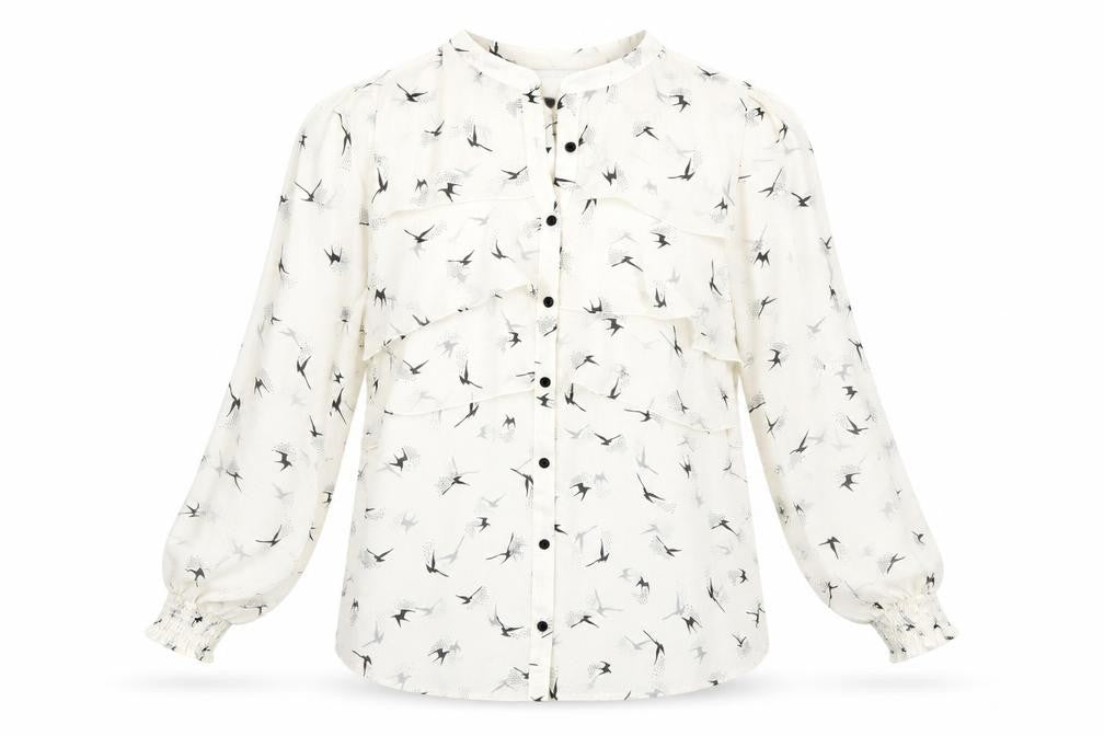 Womens UK Size M Wallis White Basic Button-Up