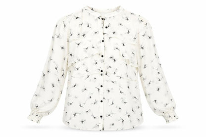 Womens UK Size M Wallis White Basic Button-Up