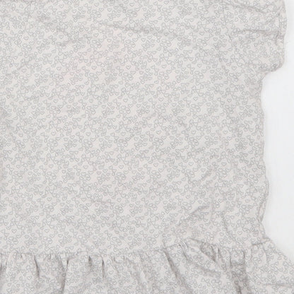 Autograph Girls Grey Polka Dot  Basic T-Shirt Size 2-3 Years