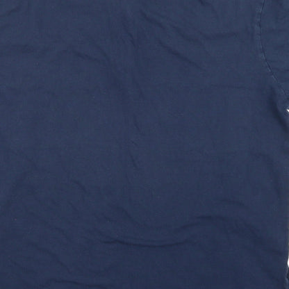 Studio Mens Blue    Polo Size L