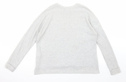Primark Womens Grey   Pullover Jumper Size 10