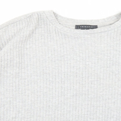 Primark Womens Grey   Pullover Jumper Size 10
