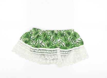 Primark Womens Green   Cropped T-Shirt Size 12