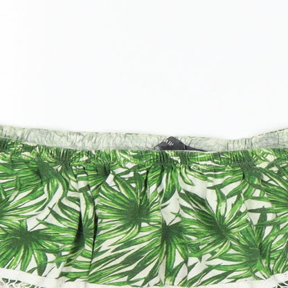 Primark Womens Green   Cropped T-Shirt Size 12