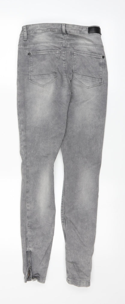 Only Womens Grey   Straight Jeans Size 4 L27 in