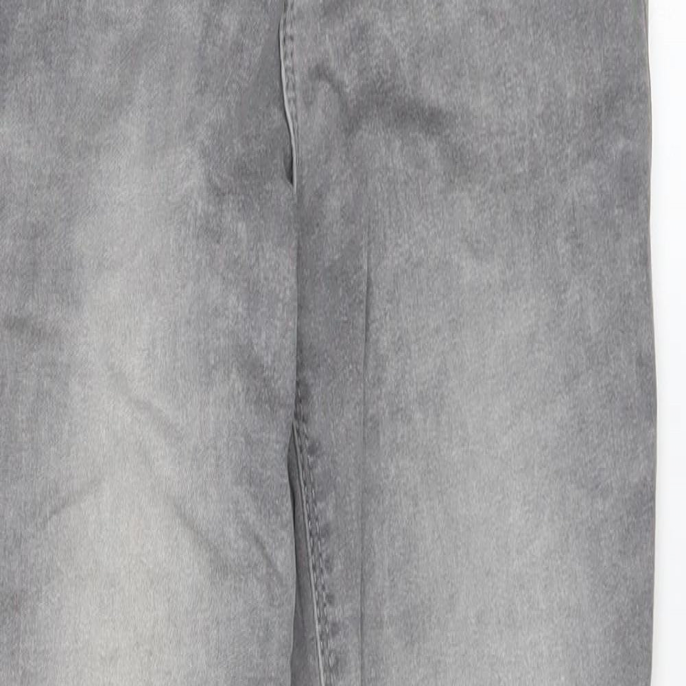 Only Womens Grey   Straight Jeans Size 4 L27 in