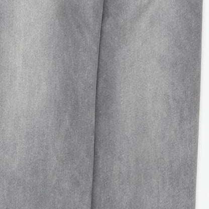 Only Womens Grey   Straight Jeans Size 4 L27 in