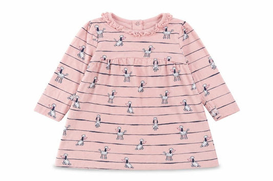 George Baby Pink Striped  A-Line  Size 3-6 Months