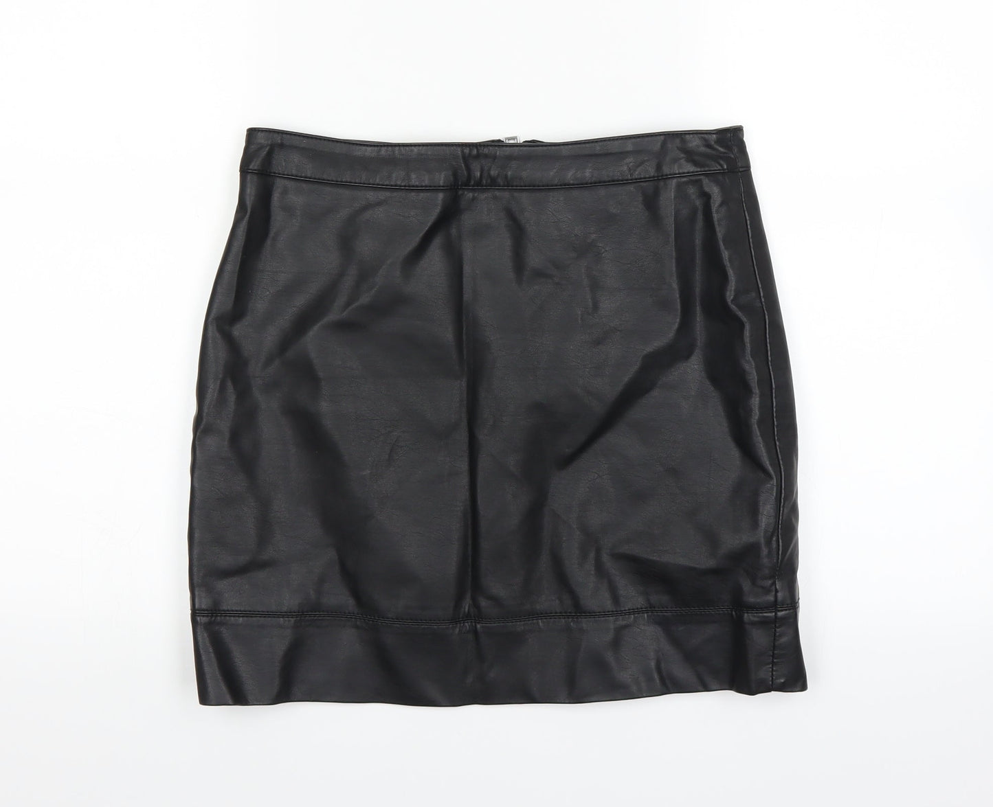 Dorothy Perkins Womens Black   A-Line Skirt Size 8