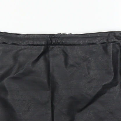 Dorothy Perkins Womens Black   A-Line Skirt Size 8