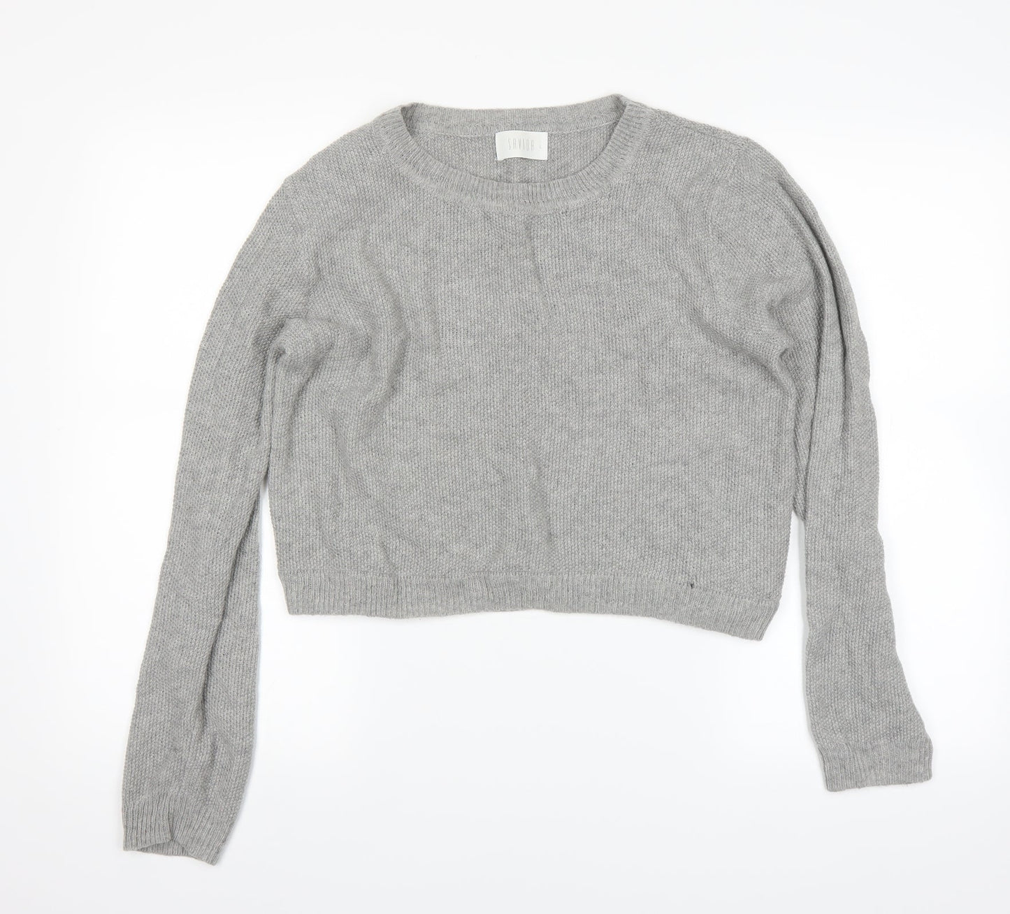 savida Womens Grey   Pullover Jumper Size L