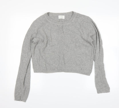 savida Womens Grey   Pullover Jumper Size L