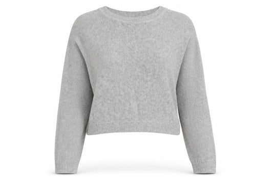 savida Womens Grey   Pullover Jumper Size L