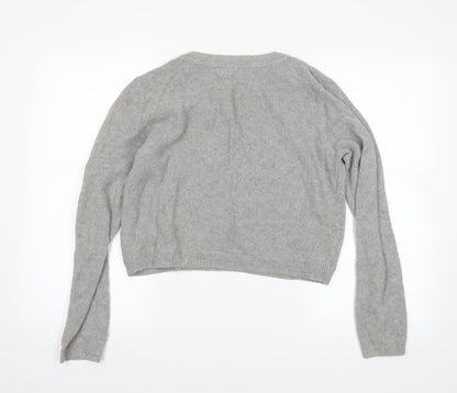 savida Womens Grey   Pullover Jumper Size L