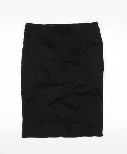 label Womens Black   A-Line Skirt Size 12