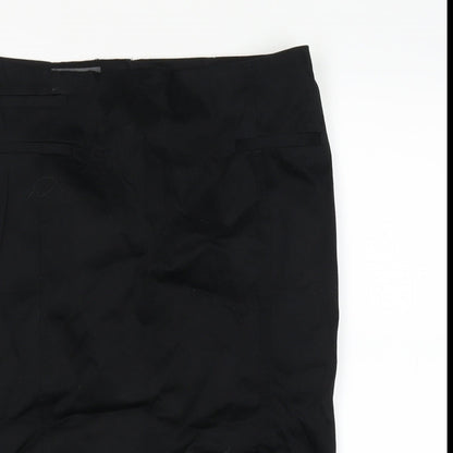 label Womens Black   A-Line Skirt Size 12