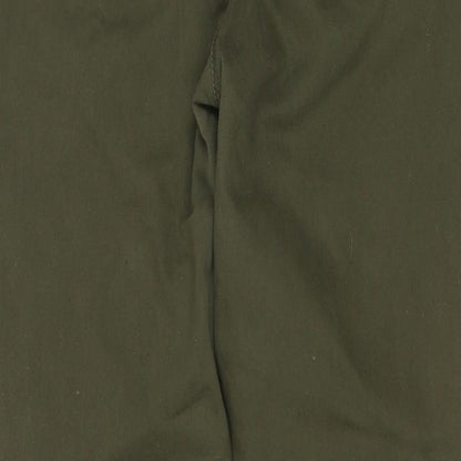 Womens UK Size 12 Preworn Regular Fit Skinny Green Jeans