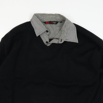 Cutting Edge Mens Blue   Pullover Jumper Size XL