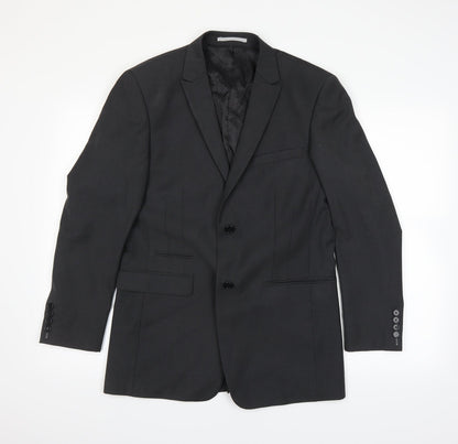Scopes Mens Grey   Jacket Suit Jacket Size 36