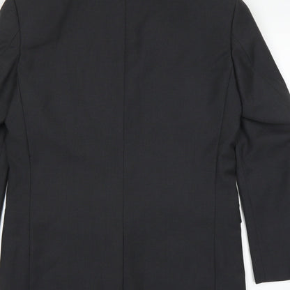 Scopes Mens Grey   Jacket Suit Jacket Size 36