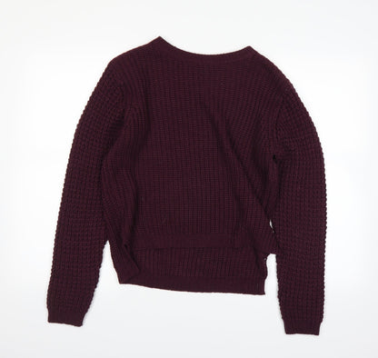 Select Womens Purple   Pullover Jumper Size 14