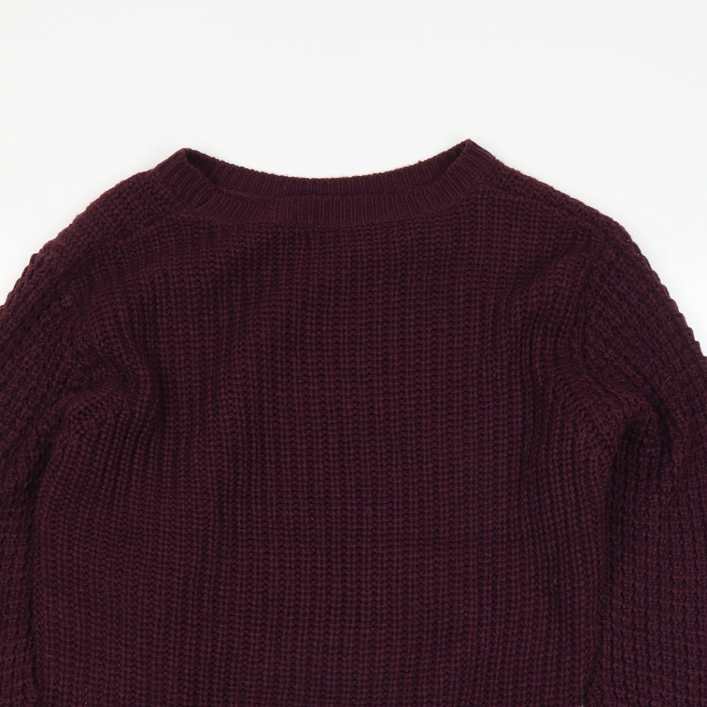 Select Womens Purple   Pullover Jumper Size 14