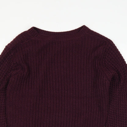 Select Womens Purple   Pullover Jumper Size 14