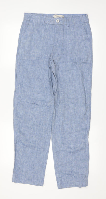 F&F Womens Blue   Trousers  Size 8 L28 in