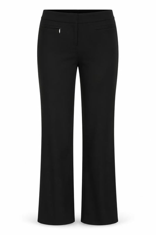 Womens UK Size 8 F&F Regular Fit  Black Trousers