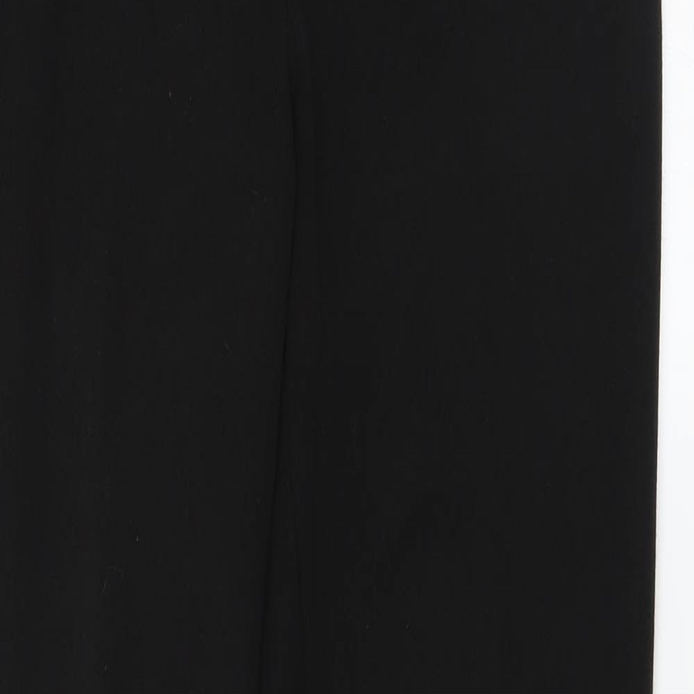 F&F Womens Black   Trousers  Size 8 L28 in