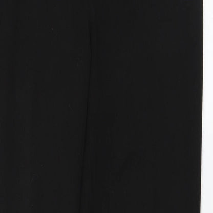 F&F Womens Black   Trousers  Size 8 L28 in