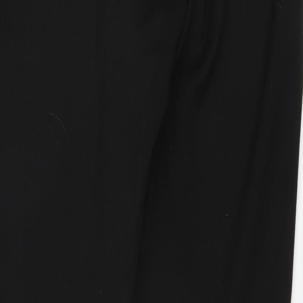 F&F Womens Black   Trousers  Size 8 L28 in