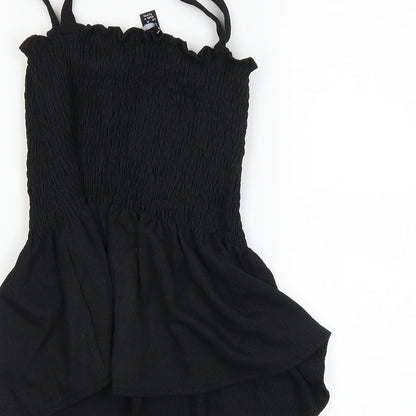 New Look Womens Black   A-Line  Size 8