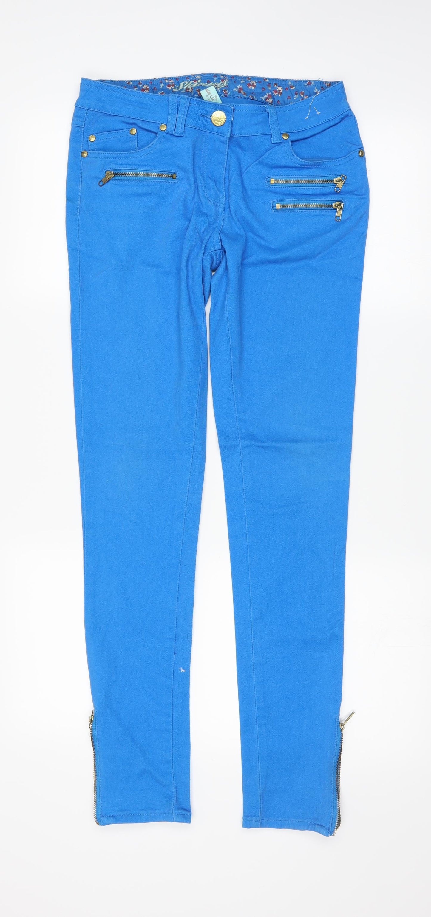 Womens UK Size 10 Bullhead Denim Co. Regular Fit Straight Blue Jeans