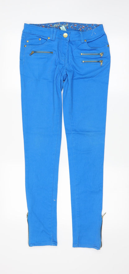 Womens UK Size 10 Bullhead Denim Co. Regular Fit Straight Blue Jeans