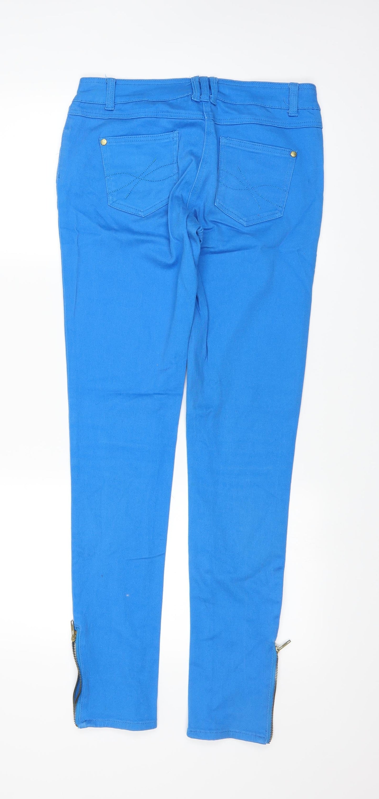 Womens UK Size 10 Bullhead Denim Co. Regular Fit Straight Blue Jeans