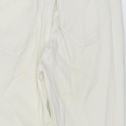 Monsoon Womens White   Straight Jeans Size 12 L23 in