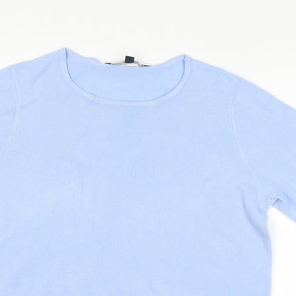 Love Knitwear Womens Blue   Pullover Jumper Size L