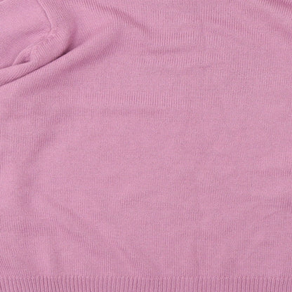 CAPSULE Womens Purple  Knit Pullover Jumper Size 18  - Frill Detail